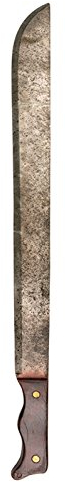 Magic Box Deluxe Halloween Prop Foam Slasher Machete, 77cm, Adult