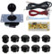 SJJX Zero Delay Arcade DIY Kit Parts USB Encoder To PC Joystick 5Pin Rocker + 10pcs Black Push Buttons 822a blac