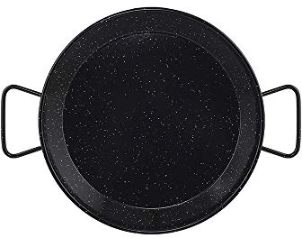 Metaltex - Paellera Acero Esmaltado 5 Raciones 32 cm