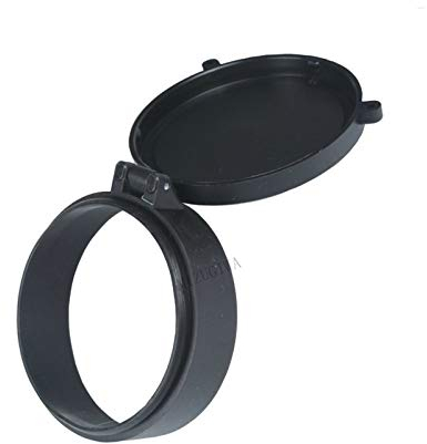 XFC-Bereich, Zielfernrohr Abdeckung Schutz 25,5 mm-67 mm Objektivdeckel Flip Up Quick Spring Cap Objektivdeckel Jagd Zielfernrohr Kaliber (Farbe : 64mm)