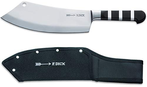 Dick Ajax Kochmesser 22 cm Klinge geschwungen 1905 inkl. schwarzer Messerscheide