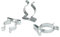 WITTKOWARE Tool Clips, Federklemmen aus Federstahl, verzinkt, geschlossen, Ø 16-19mm, 10 Stück