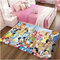 BILIVAN Langer Teppich für Kinderzimmer, Anime, Cartoon, Disney, Micky Maus, Wohnzimmer, Schlafzimmer, Arbeitszimmer, Badezimmer, rutschfest, Kristallsamtteppich (80 x 120 cm)