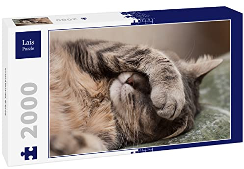 Lais Puzzle schlafende Katze 2000 Teile