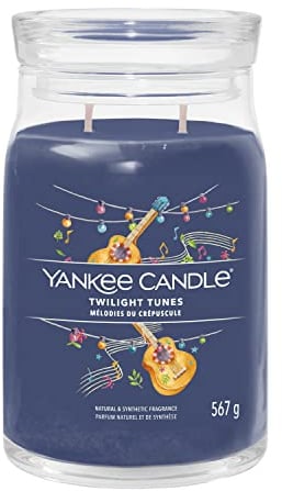 Yankee Candle Signature Scented Candle | Twilight Tunes Large Jar Candle with Double Wicks | Soy Wax Blend Long Burning Candle | Perfect Gifts for Women