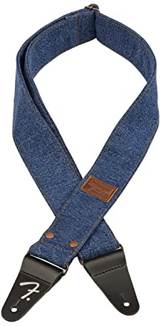 Fender Wrangler genieteter Denim-Gitarrengurt