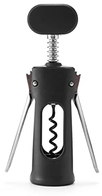 Rabbit Corkscrew, 2.36 x 1.97 x 7.68 in, Black
