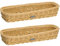 Westmark 2 Besteck-Körbe, geeignet für Hotel und Gastronomie, Rechteckig, je ca. 28 x 11 x 5 cm, Synthetikfaser, Saleen-Edition, Hellbeige, 020169301E3