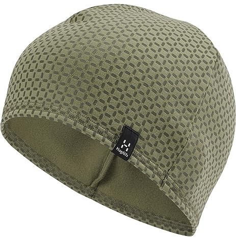 Haglöfs 605138_4WY Fanatic Print Beanie Hat Unisex Thyme Green/Olive Green Größe S/M