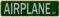 Metallschild Flugzeug St Vintage Schilder Retro Blechschilder Lustiges Aluminiumschild Hausschild Haustür Garten Hof Wand Pub Club Hängeschild Dekor 10,2 x 40,6 cm