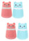 UPKOCH 4stücke Cartoon Bär Babypuder Puff Flasche Praktischer Talcum Powder Container Für Zuhause Und Reisen Pflegeprodukte Für Neugeborene