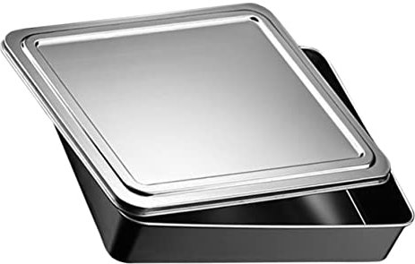 TOPBATHY Set Di Tortiere in Acciaio Inox Per Tiramisù Capacità