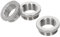 3 Stück Kalitec D6725203 Reduktion gerändelt M25/M20 Messing I Reduzierstück Kabelverschraubung I M20 Innengewinde I M25 Außengewinde I IP68