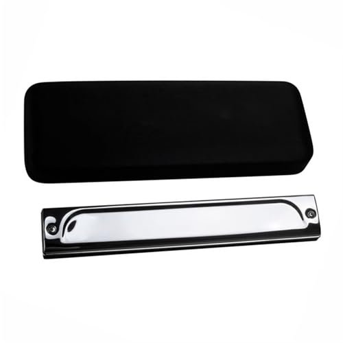 KERREY Harmonika Für Schüler 24-Loch-Einzelton-Mundharmonika Einreihig Einlochig Für Profis Studenten Erwachsene Anfänger F-Tonart(B Key)