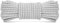 Abma Cord Tendeur Élastique 5mm 10M Corde Elastique Corde en Caoutchouc - Blanc&Noir