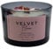Opulix Velvet Bloom Scented Candle | Rose & Vanilla | Eco-Friendly Soy Wax with Wooden Wick | for Men and Women | Soothing Aroma