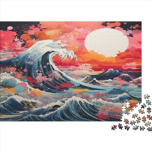 Ozean Wave 1000 Stück Puzzle Für Erwachsene 1000 Stück Puzzle Für Erwachsene-Crazy Süßigkeiten-1000 Stück Puzzle Große Puzzles Kinder Lernspiel Spielzeug Geschenk Puzzel 1000pcs (75x5