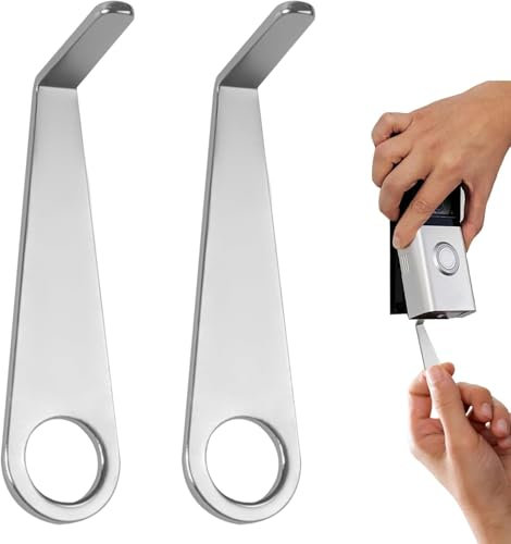 PAIKIUU Ring Doorbell Key Tool Video Doorbell Removal Tool Replacement Release Stainless Steel Secure Key Accessories for Ring Battery Doorbell (2024 Release)