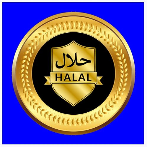 1 x Halal Schild, Halal Schild, Vinyl, Schaufenster Aufkleber, Halal, Schild Halal, Fenster zum Mitnehmen Cafe, Shop, Restaurant, Aufkleber (300mm x 300mm)