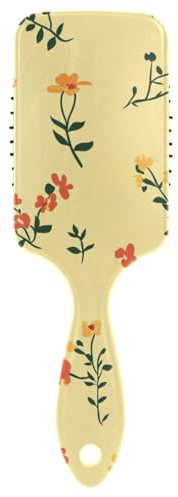 Antistatische Entwirrungsbürsten für dickes Haar mit rosa Magnolienblüten, verleiht Glanz und macht geschmeidig mit Männern, Frauen und Kindern