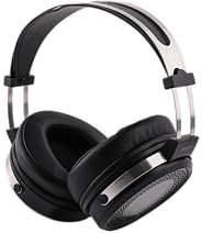 Linsoul SIMGOT EP5 Auriculares Over-Ear, Controladores Ultra-Magnéticos de 50mm, Monitor HiFi Semi-Abierto Innovador, Cable Desmontable Dual 3.5mm TRS, Auriculares Ligeros de Juego para PC/Móvil