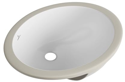 SmartSylva Undermount Oval Sink, 14.75x11.5 White Ceramic with Overflow | SmartSylva Undermount Bathroom Sink Oval, 14.75x11.5 White Porcelain Ceramic Vanity Sink with Overflow