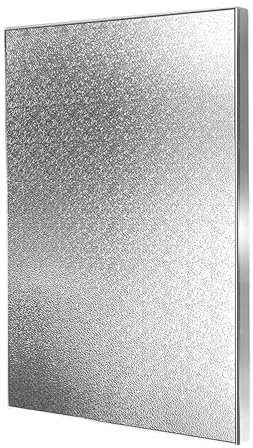 Hitzeschild aus Aluminium, selbstklebend, für Schränke, Kühlschränke, Herde und Mikrowellen