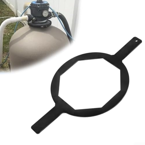 Clé de piscine en acier de 16,5 cm pour filtre à sable et système de filtration Pentair et Spa Tagelus