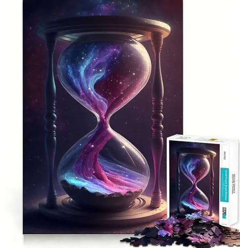 Universe of Time 1000-Teile-Puzzle für Erwachsene,Gedächtnistraining,eng aneinanderliegende Teile ohne Lücken,beruhigende Aktivität für eine mentale Auszeit (38x26cm)