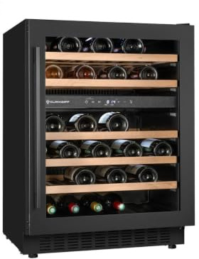 CLIMADIFF Cave de service double zone CBU50DZBM 46 bouteilles