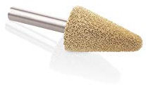 Kutzall Fraise Rotative Conique Original, Axe 1⁄4, Fine - Accessoires pour Bosch, Milwaukee, Makita. Carbure de Tungstène Abrasif, 3⁄4 (19mm) Head Dia X 1-1⁄4 (31.8mm) de Longueur, T-34G