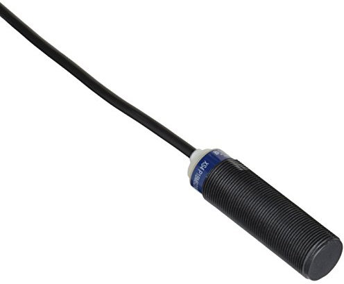 Schneider Electric XS4P18MB230L1 Proximity Sensor 8mm, Inductive Sensor Xs4 M18 - L62Mm - Pps - Sn8Mm - 24..240Vac/Dc - Cable 5M