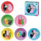 Barbapapa BA965F Geschenkbox-6 Teller Sortiment Happy Barbaday