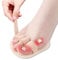 PEDIMEND™ Fabric Hammer Toe Protector | Straighten Bent Toes | Ball of Foot Cushion | Triple Toes Straightener For Hammer/Crooked/Overlapping Toe | Metatarsal Pad | Foot Care (ONE PAIR)