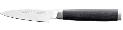 Scanpan Gemüsemesser, 8 cm-Maitre D´, Stahl, Schwarz, 8 x 2 x 0.5 cm