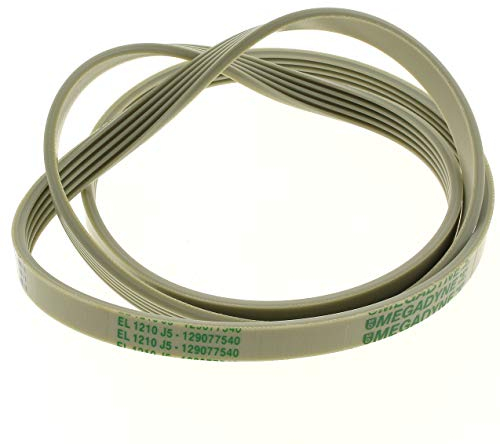 Riemen 1210 PJ 5 EL (elastischer Keilrippenriemen, heller Kunststoff) für Trockner und Waschmaschinen 1290775400