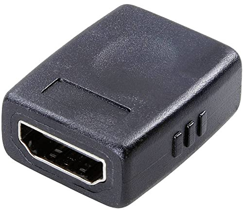 SpeaKa Professional SP-7870360 HDMI Adapter [1x HDMI-Buchse - 1x HDMI-Buchse] Schwarz