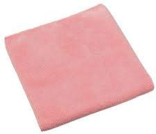 Vileda® Tuff Base Lot de 5 chiffons en microfibre Rouge 36 x 36 cm 190 g/m²