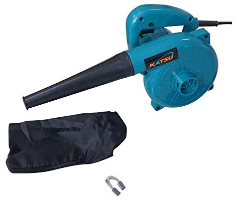 KATSU Soffiatore Elettrico 500W Soffiatore per Foglie di Polvere Aspirapolvere per la Cura del Prato del Giardino di Casa, Pulizia della Polvere Negli Angoli dell'Auto Computer