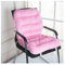 WZLL Hochlehner Auflagen, for Computerstuhl, Esstisch Und Stuhl, Autositz, rutschfest Zuhause Büro Ersatzpolster, (Stuhl Ist Nicht Enthalten) (Color : Pink, Size : 40x80cm)