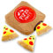 Pet Craft Mehrteiliges Hundespielzeug in Pizza-Box