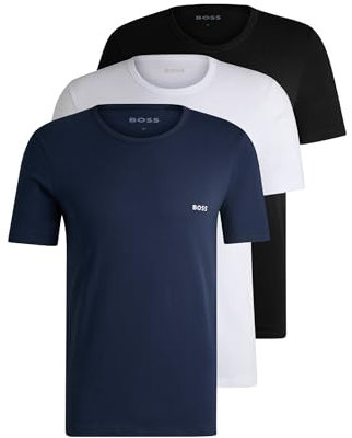 BOSS Men Pack Classic T-Shirt Black/White/Navy984 X Large