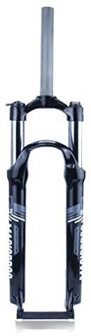 Generic Forcella MTB 24 ''Forcelle Ammortizzate meccaniche 80 Regolazione Ritorno Corsa BMX Forcella Bici Pieghevole 1-1/8 Freno a Disco Forcella Anteriore Dritta 9mm