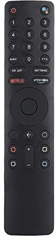 Bluetooth-Sprachfernbedienung XMRM-010 Kompatibel für Xiaomi MI TV 4S, Android Smart TVs L65M5-5ASP Fernbedienung mit Google Assistant