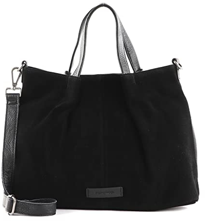 FREDsBRUDER Damen Shopper Sylvin Tote schwarz/dunkelgrau One Size