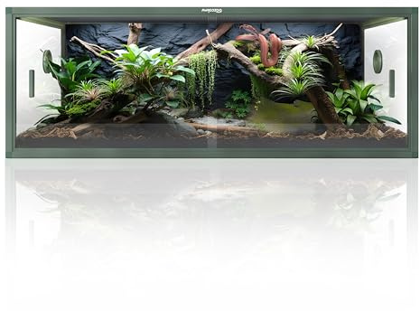 Phailozoo Lightweight Reptile Enclosure, 85 Gallon Bearded Dragon Tank