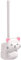 Wudaizhi Toilet Brush and Holder Set for Bathroom, Cute Cat Toilet Brush Flexible Toilet Bowl Brush Head, Compact Size for Storage and Organization