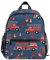 Mnsruu Feuerwehrautos Kleinkind Rucksack Vorschulrucksack Jungen Mädchen Kinder Kindergarten Schultasche, A1178, 25.40x30.5x10cm