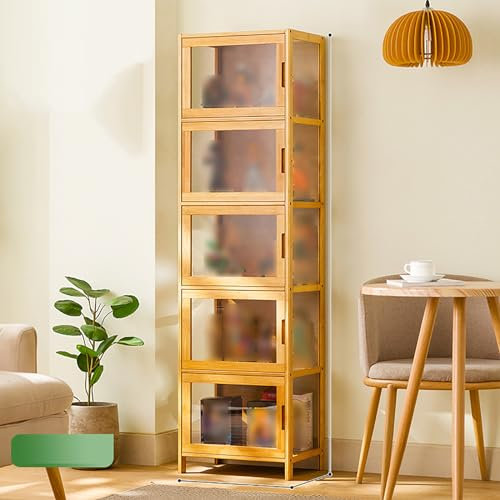 CHAANG Vitrinenschrank Sammlervitrine setzkasten vitrinenschränke vitrine hängend standvitrine Display case vitrine glasvitrine stehend abstellschrank schließfachschrank