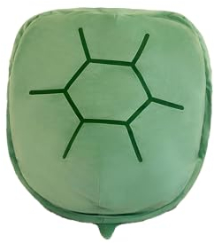 BABANI Schildkröte Kissen Zum Anziehen Schildkröten Turtle Pillow Schildkrötenpanzer Kostüm Shell (Grün,60cm)